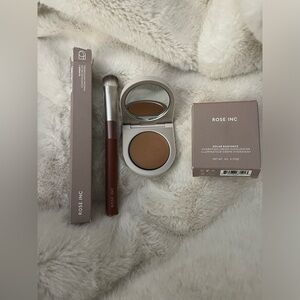 Rose Inc Solar Radiance Hydrating Cream AND Concealer Brush #1